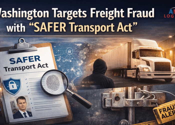 AMB Logistic Washington is moving on freight fraud and cargo theft with the SAFER Transport Act