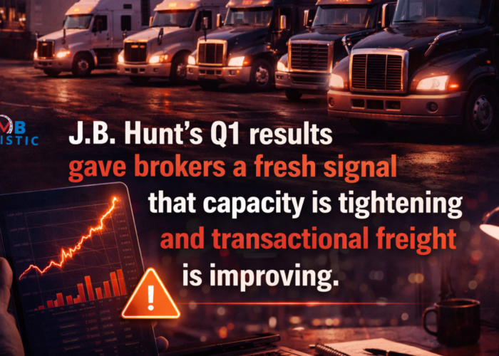 AMB Logistic JB Hunt Q1 Results