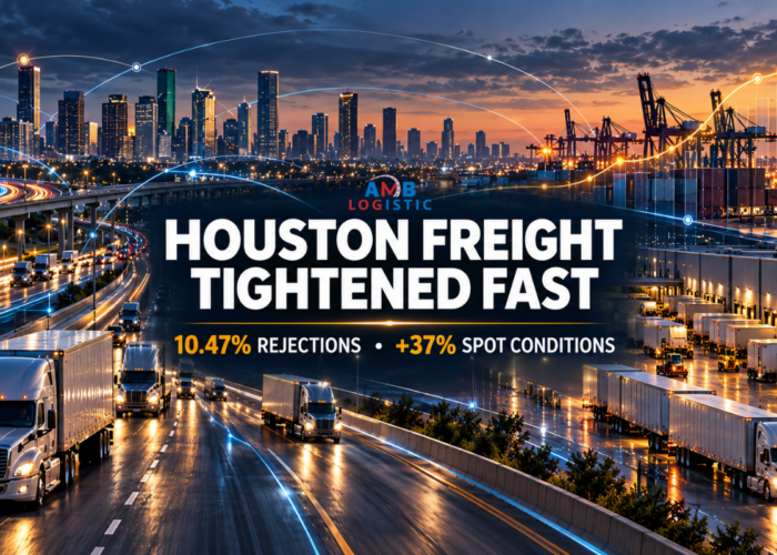 AMB LOGISTIC HOUSTON FREIGHT TIGHTENED FAST